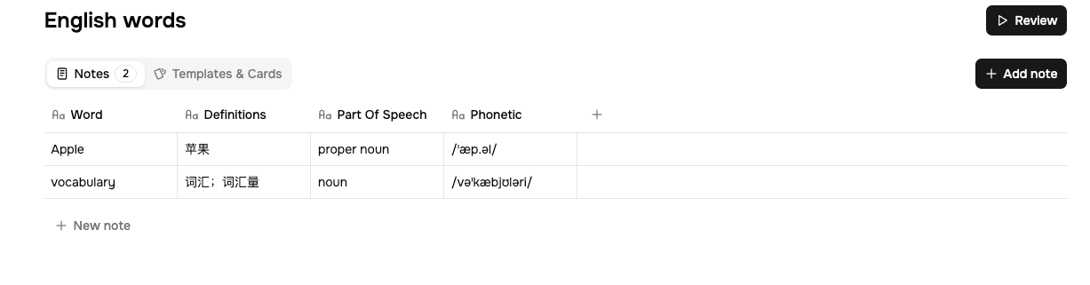 Check Notebase
